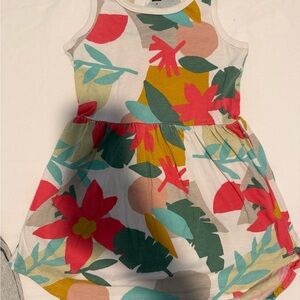 Tea Collection Floral Sleeveless Kids Dress